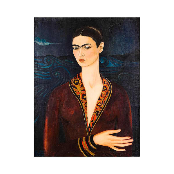 Self-Portrait in Velvet Dress - Frida Kahlo