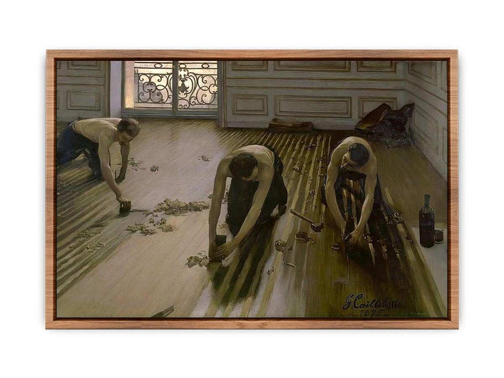 The Floor Scrapers 1875  Poster