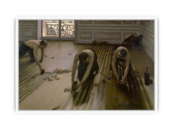 The Floor Scrapers 1875 Framed Print
