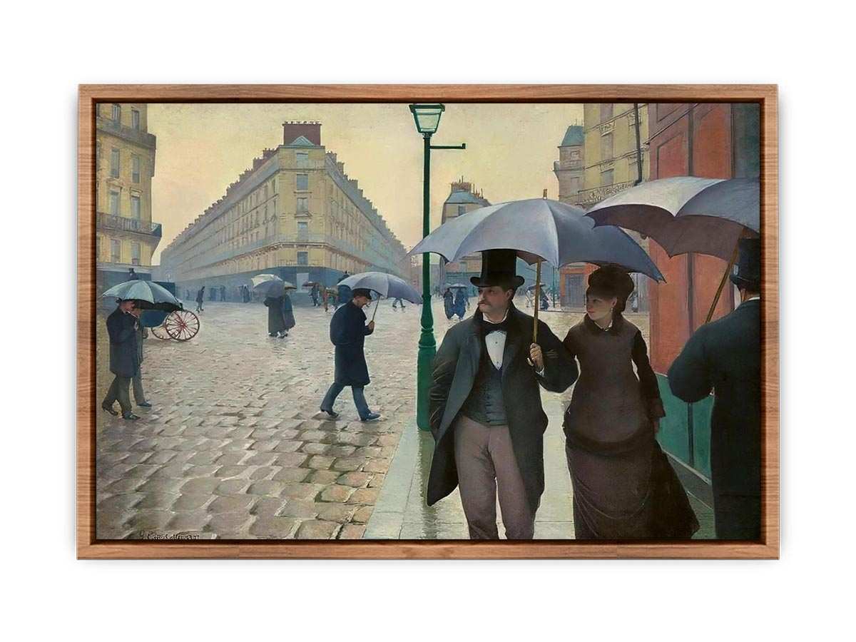 Paris Street- Rainy Weather 1877  Poster