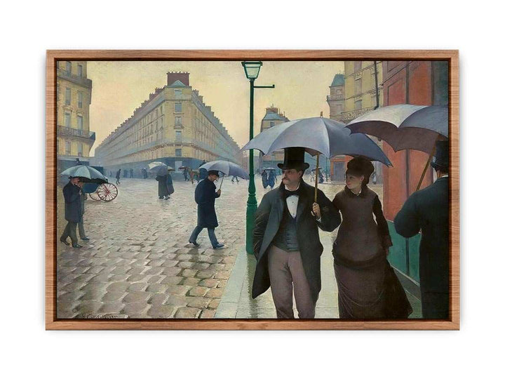 Paris Street- Rainy Weather 1877  Poster
