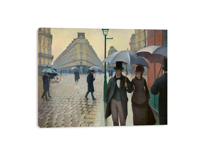 Paris Street- Rainy Weather 1877  Painting