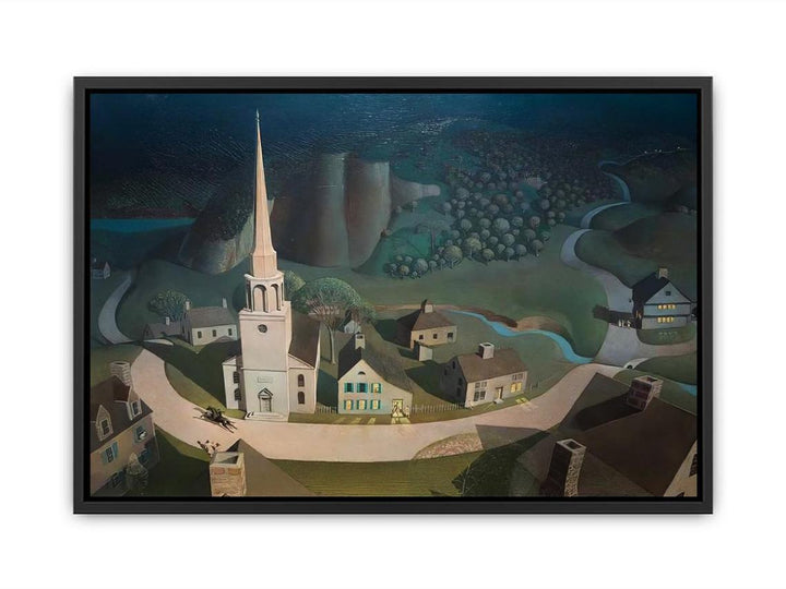 The Midnight Ride of Paul Revere Canvas Print