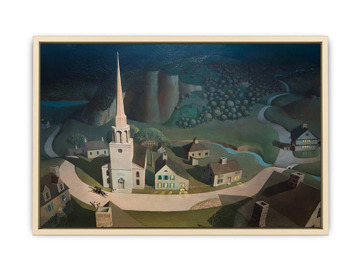 The Midnight Ride of Paul Revere  Art Print