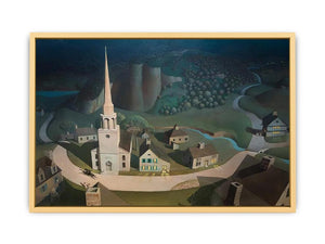 The Midnight Ride of Paul Revere Streched canvas