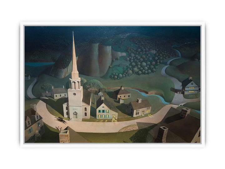 The Midnight Ride of Paul Revere Framed Print