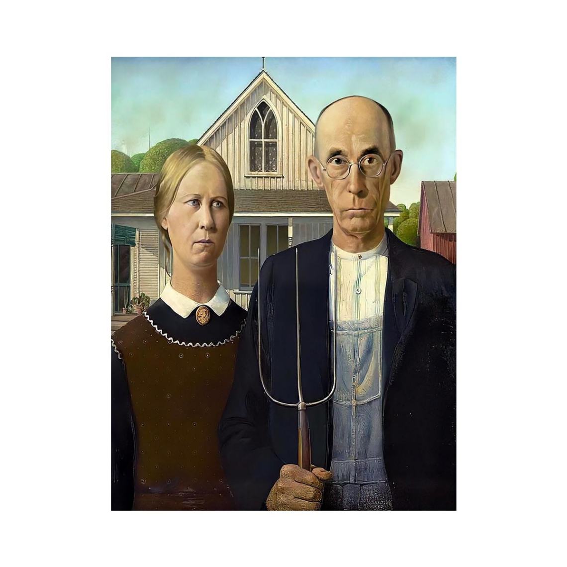 American Gothic Prints by Grant Wood