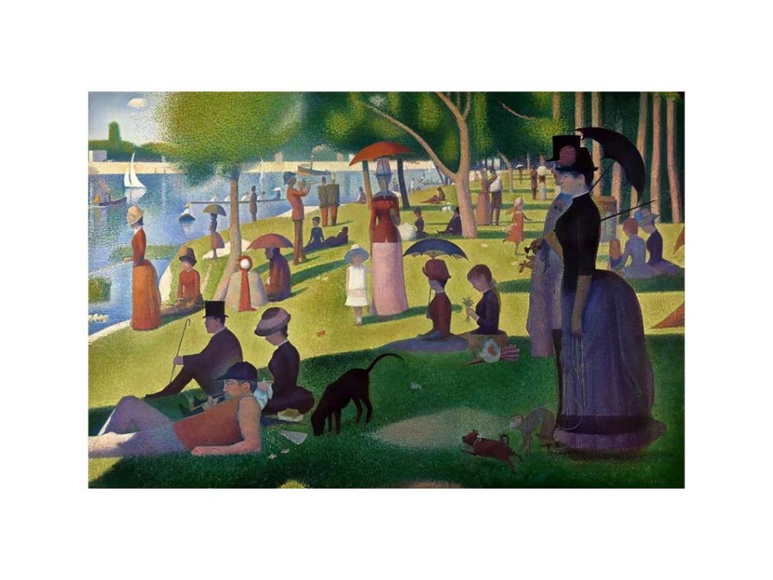A Sunday Afternoon on the Island of La Grande Jatte by Georges Seurat