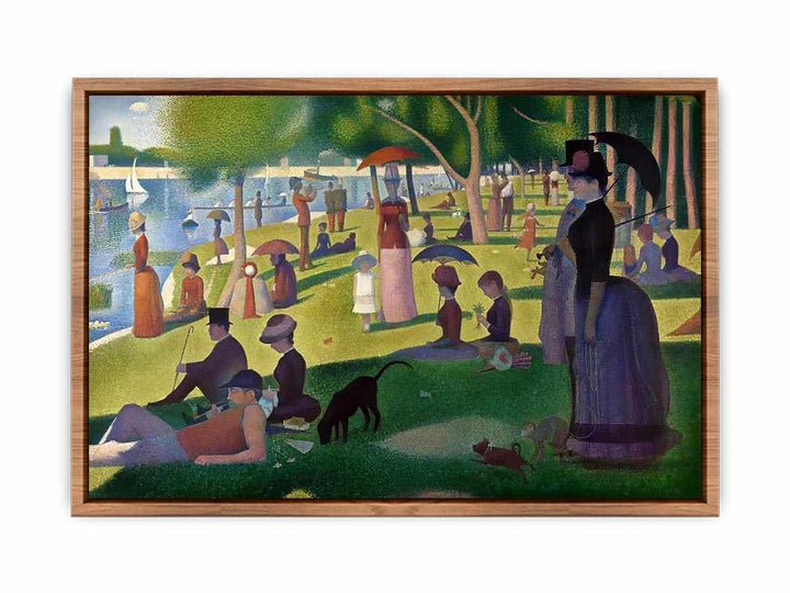 A Sunday Afternoon on the Island of La Grande Jatte  Poster