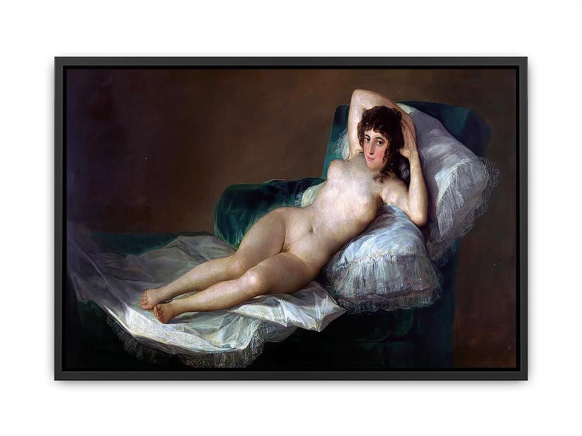 Nude Maja Canvas Print