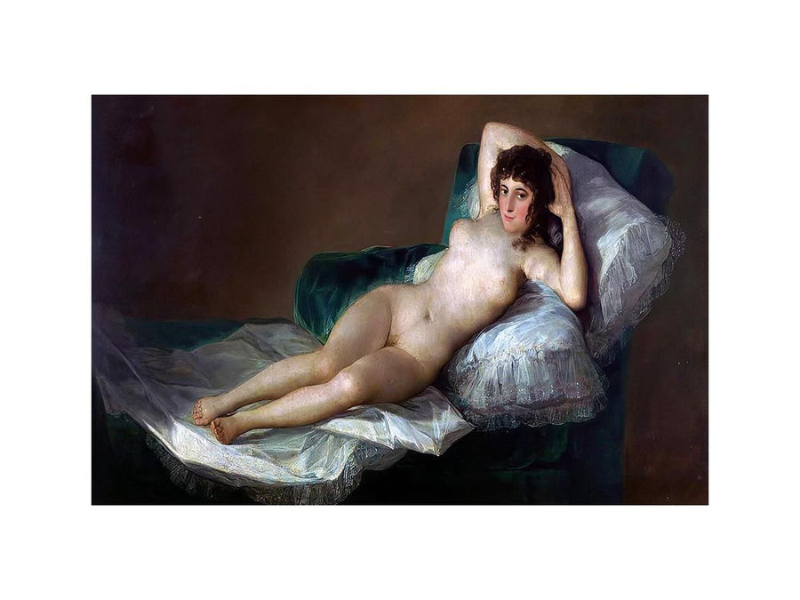 Nude Maja by Francisco De Goya y Lucientes