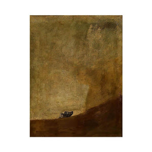 The Dog by Francisco De Goya y Lucientes