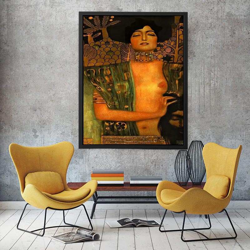Judith I 1901 by Gustav Klimt Painting 