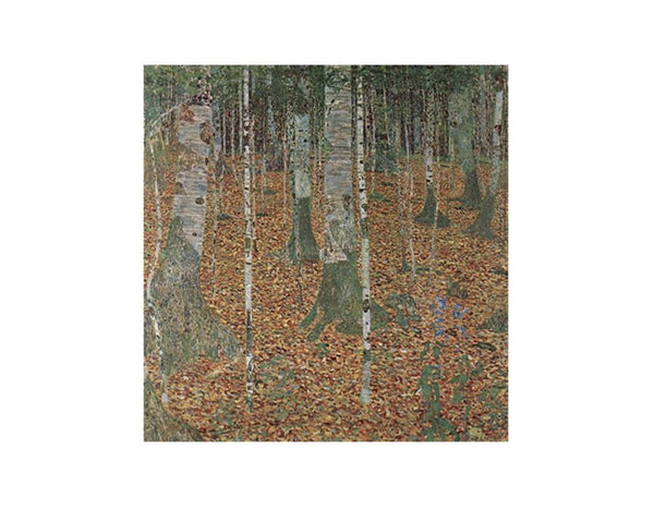  Birch Forest Painting by Gustav Klimt