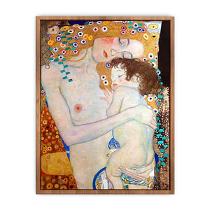 Mother and Child by Gustav Klimt  Poster