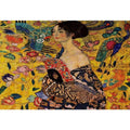Lady With Fan by Gustav Klimt