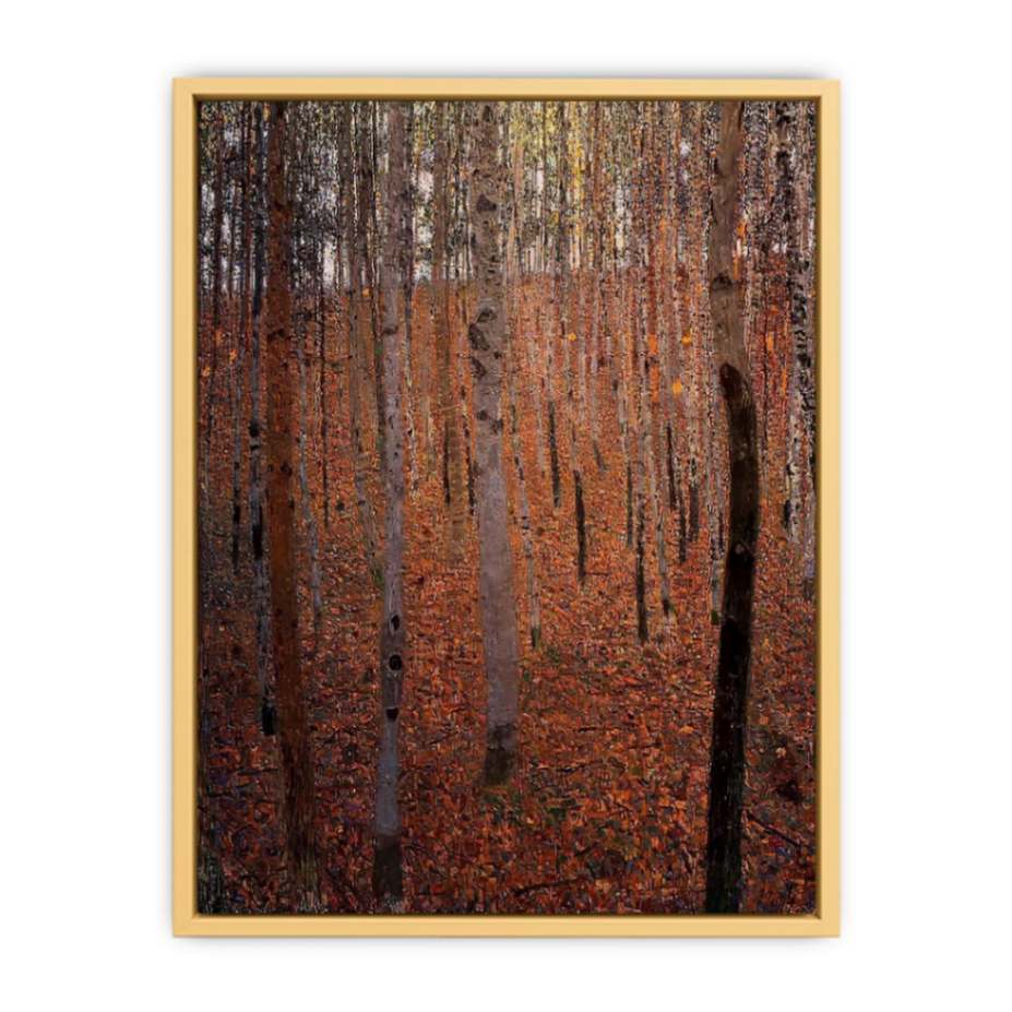 Beech Forest Buchenwald I Streched canvas