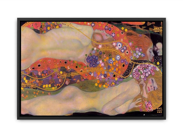 Water Serpents II Canvas Print