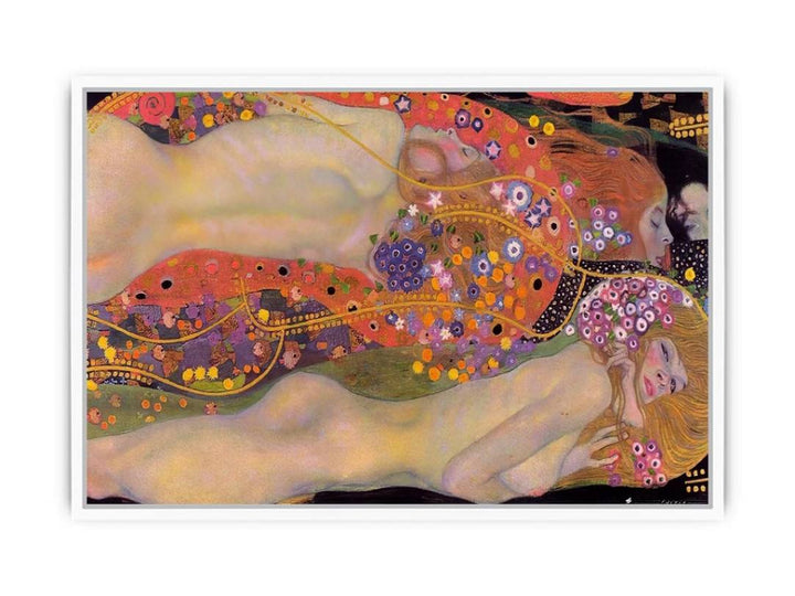Water Serpents II Framed Print