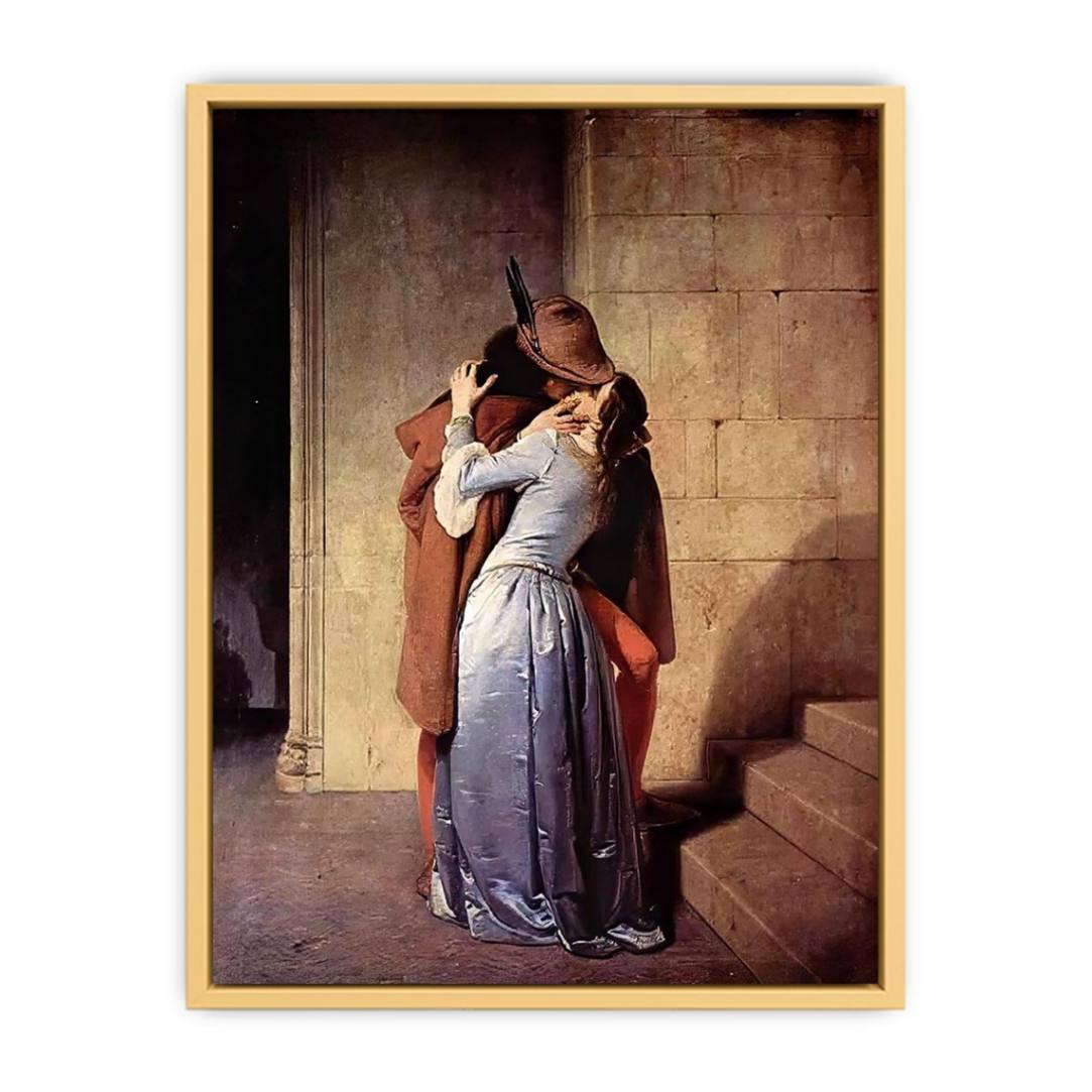 The Kiss by Francesco Paolo Hayez Streched canvas