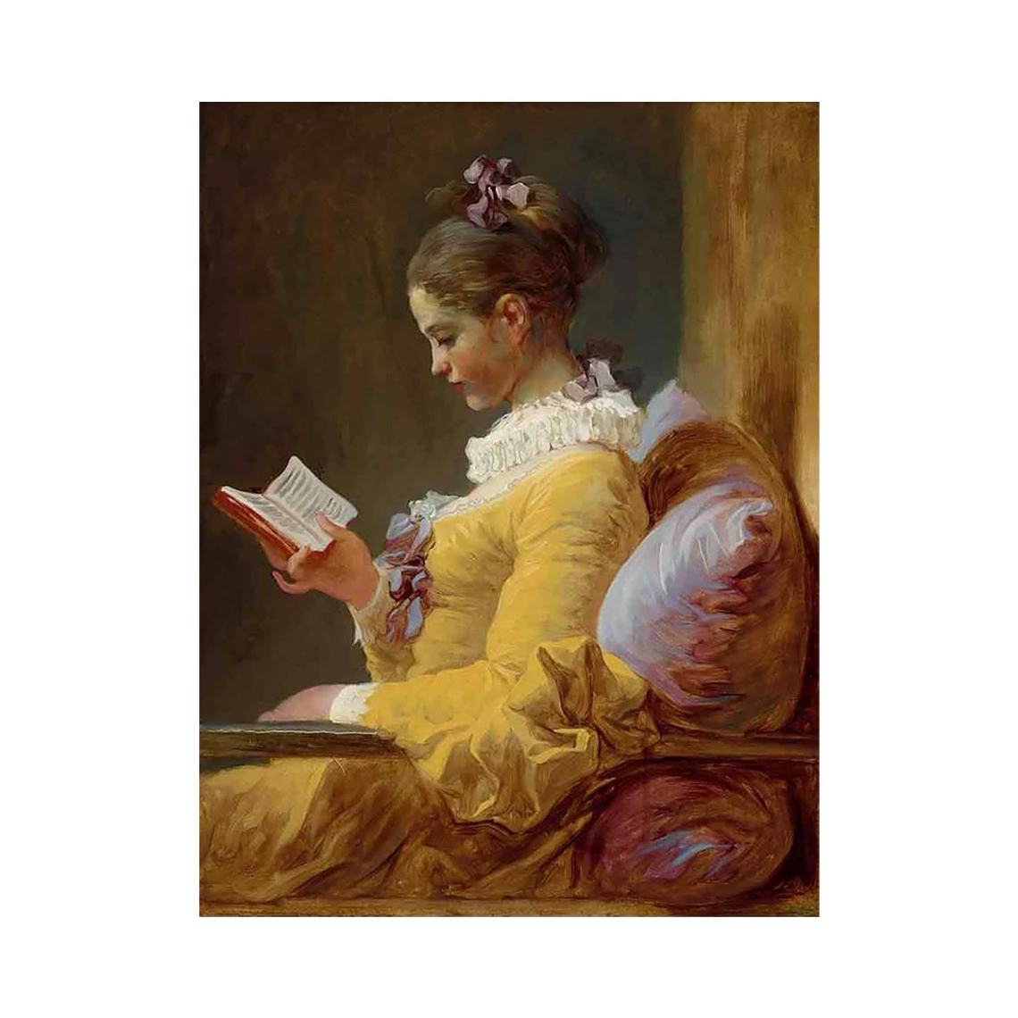 A Young Girl Reading c. 1776 by Jean-Honore Fragonard