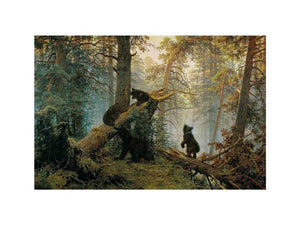Morning in the Pine-tree Forest) by Ivan Shishkin