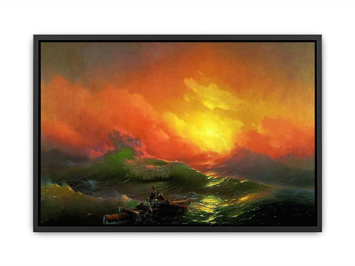 The Ninth Wave (1850) Canvas Print