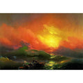 The Ninth Wave (1850) by Ivan Konstantinovich Aivazovsky