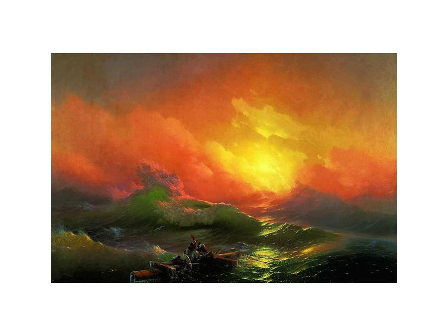 The Ninth Wave (1850) by Ivan Konstantinovich Aivazovsky