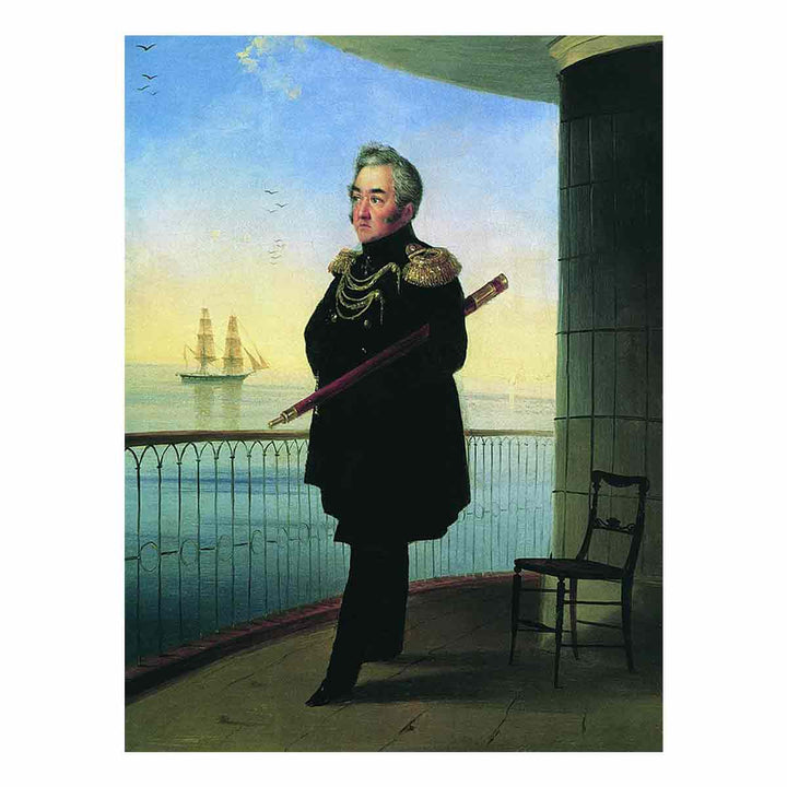 Portrait of vice admiral M.P. Lazarev
