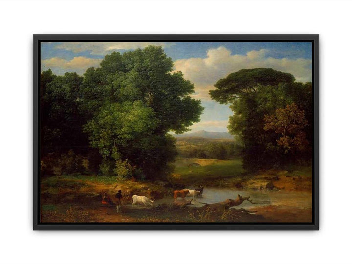 A Bit Of Roman Aqueduct Canvas Print