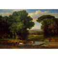 A Bit Of Roman Aqueduct by George Inness