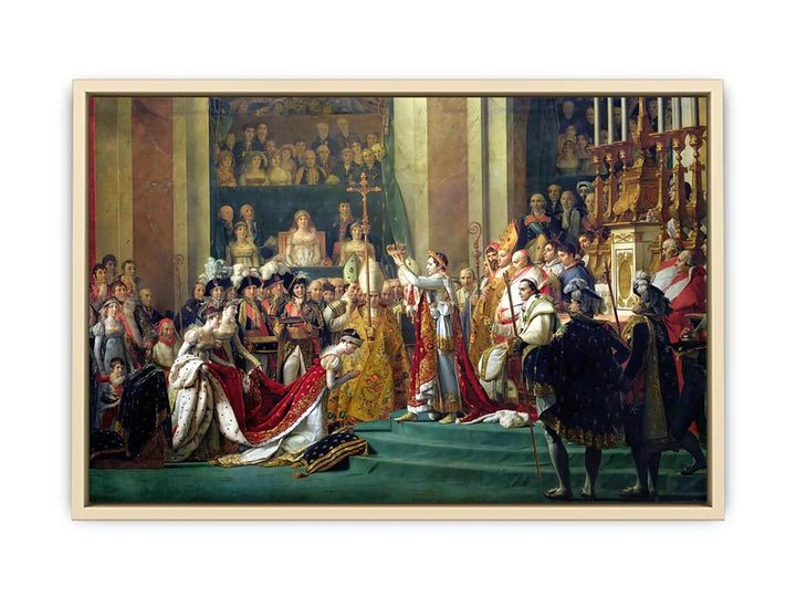 Consecration of the Emperor Napoleon I and Coronation of the Empress Josephine 1805-07  Art Print
