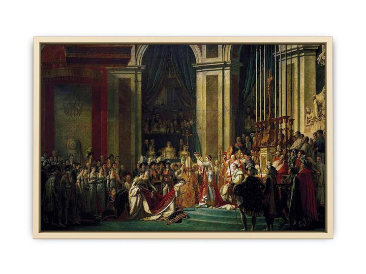 Consecration of the Emperor Napoleon I and Coronation of the Empress Josephine 1805-07  Art Print
