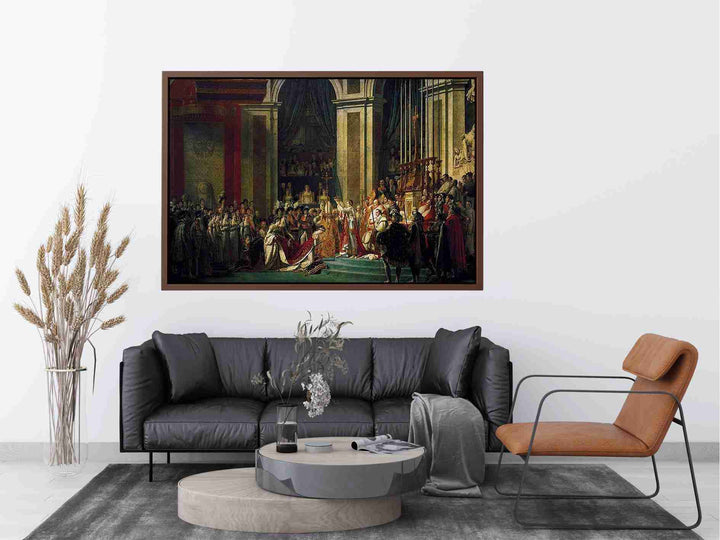 Consecration of the Emperor Napoleon I and Coronation of the Empress Josephine 1805-07 Painting