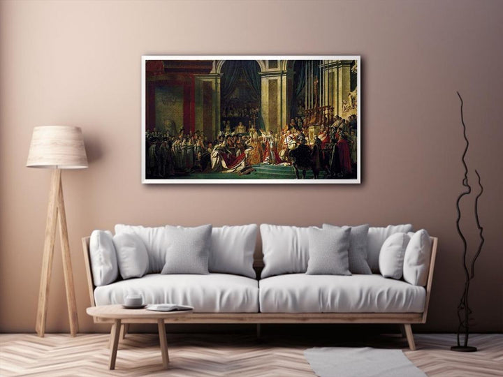 Consecration of the Emperor Napoleon I and Coronation of the Empress Josephine 1805-07  Painting