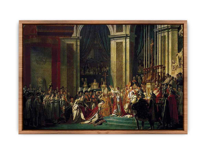 Consecration of the Emperor Napoleon I and Coronation of the Empress Josephine 1805-07  Poster