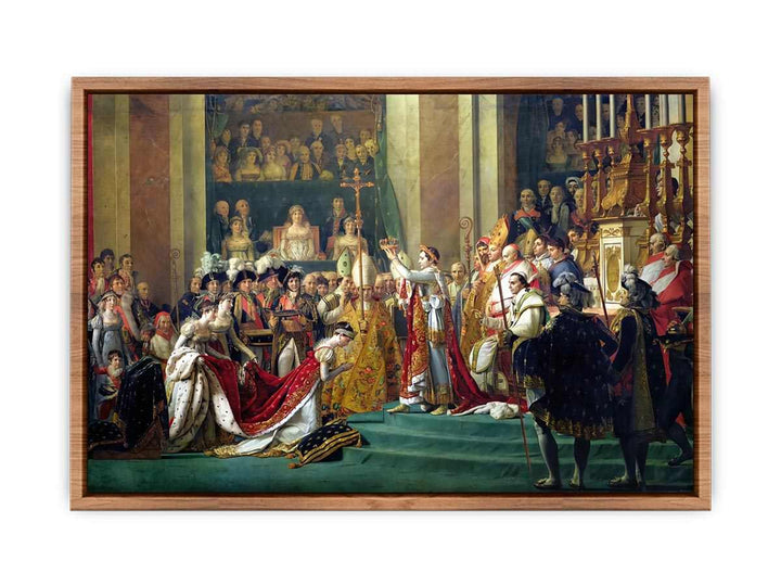 Consecration of the Emperor Napoleon I and Coronation of the Empress Josephine 1805-07  Poster
