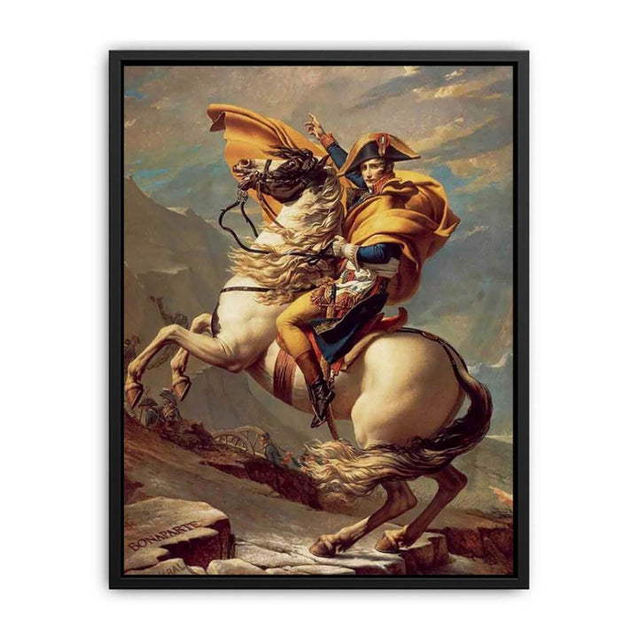 Napoleon Crossing the Alps Canvas Print