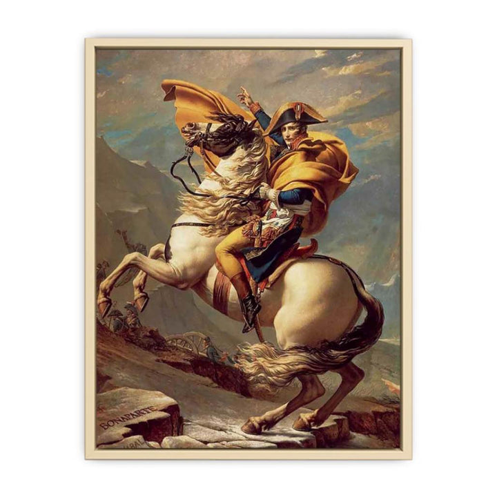 Napoleon Crossing the Alps  Art Print