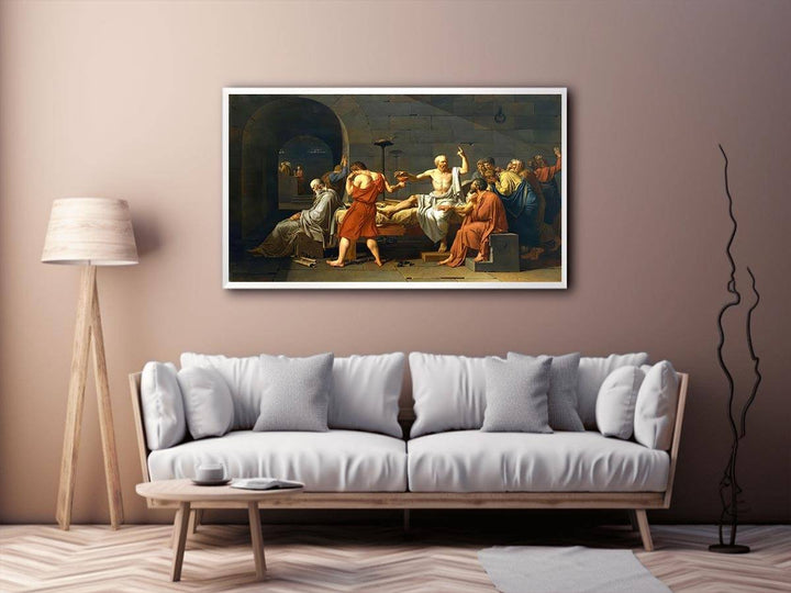 The Death of Socrates  Painting