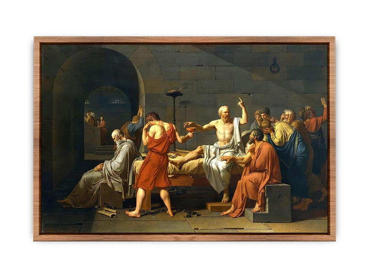 The Death of Socrates  Poster