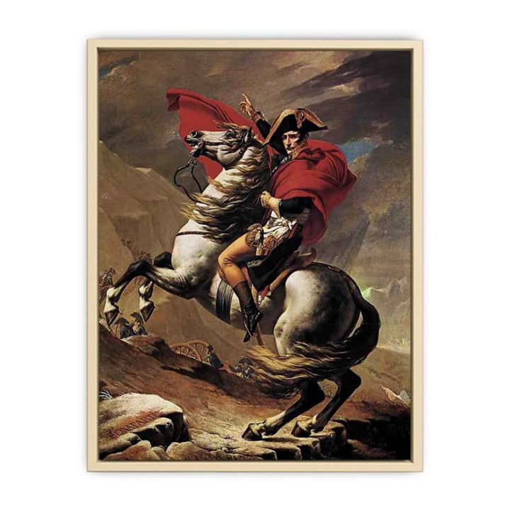 Napoleon at the St. Bernard Pass 1801  Art Print