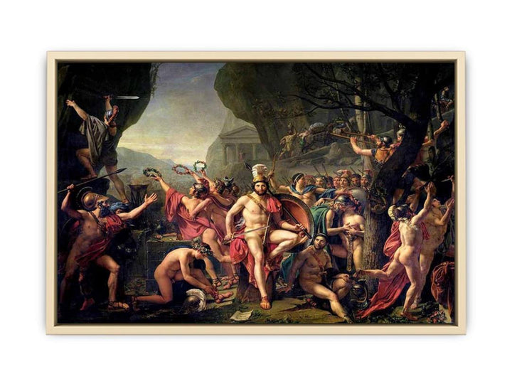 Leonidas at Thermopylae 1814  Art Print