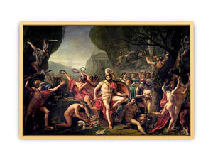 Leonidas at Thermopylae 1814 Streched canvas