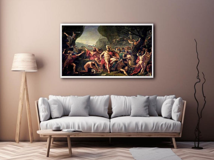 Leonidas at Thermopylae 1814  Painting
