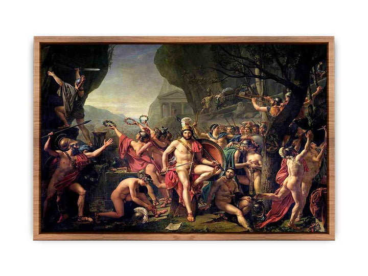 Leonidas at Thermopylae 1814  Poster