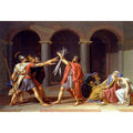 The Oath of the Horatii 1784 by Jacques Louis David