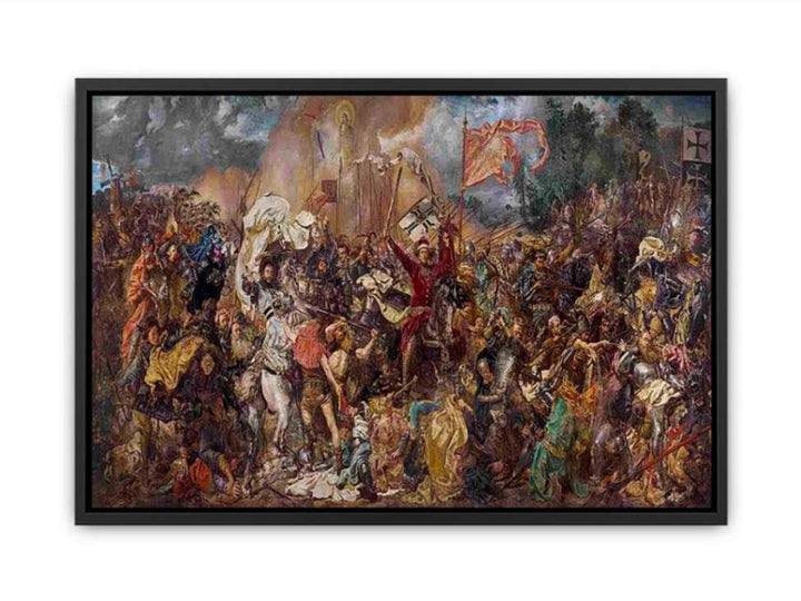 Battle of Grunwald Canvas Print