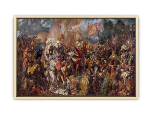 Battle of Grunwald  Art Print